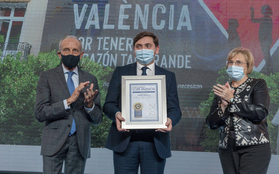 Entregamos el premio COPE Valencia a la solidaridad
